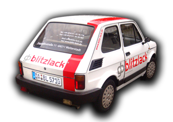 gb Blitzlack Firmenwagen